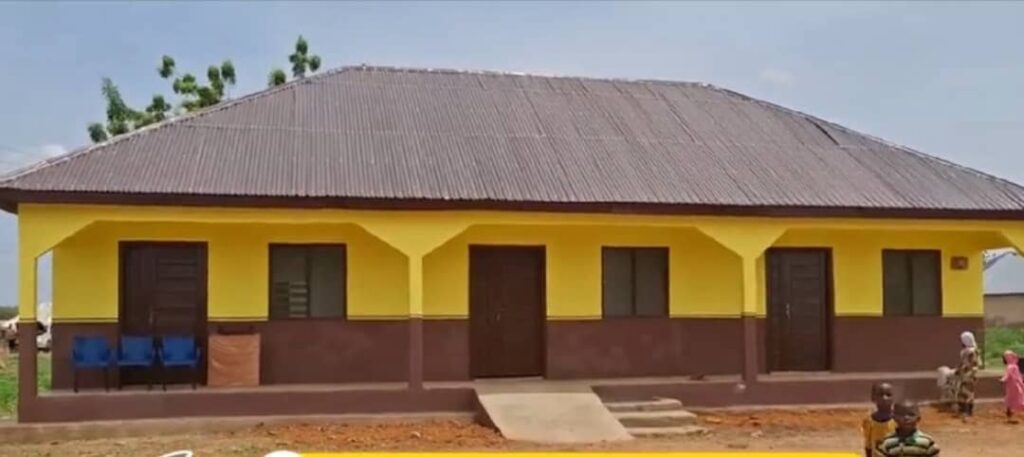 The classroom block